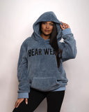 Blue Teddy Bear Wear Unisex Luxury Hoodie
