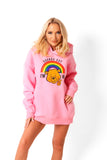 Pink Unisex Gay Pride Rainbow Hoodie