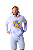Blue Unisex Gay Pride Rainbow Hoodie
