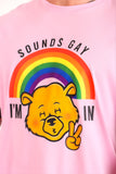 Pink Unisex Gay Pride Rainbow T-Shirt